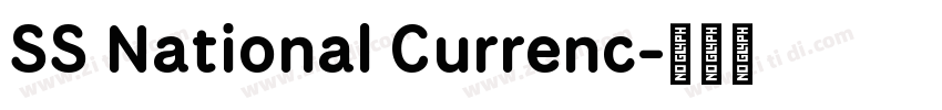 SS National Currenc字体转换